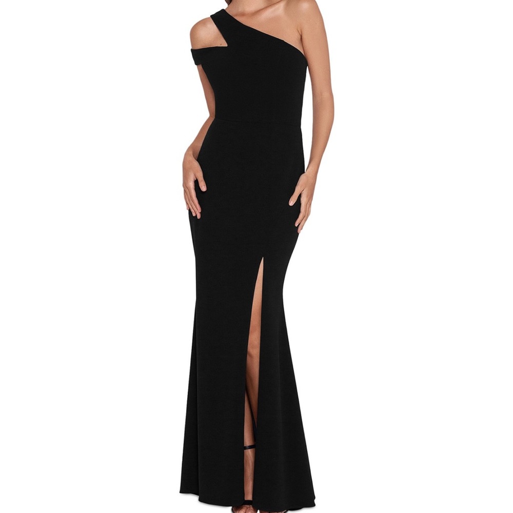 Xscape Cold Shoulder Gown